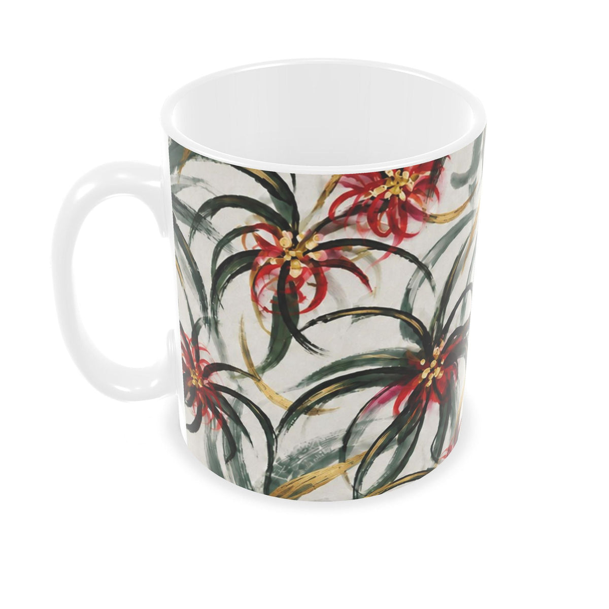 Crimson Orchid Mug
