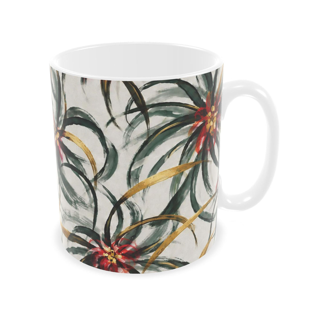 Crimson Orchid Mug